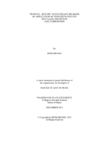 “Resolve…Return” suite for jazz big band: an application of twentieth-century set-class concepts in jazz composition