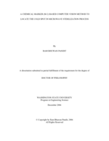 A chemical marker (M-2) based computer vision method to locate the cold spot in microwave sterilization process