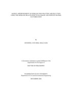 Source apportionment of Spokane fine fraction air pollution using the Spokane health effects database and positive matrix factorization