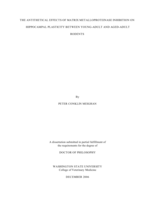 The antithetical effects of matrix metalloproteinase inhibition on hippocampal plasticity between young-adult and aged-adult rodents