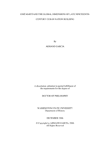 José Martí and the global dimensions of late nineteenth-century Cuban nation building