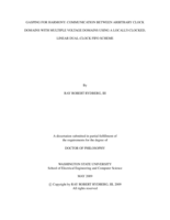 Gasping for harmony: communication between arbitrary clock domains with multiple voltage domains using a locally-clocked, linear dual-clock FIFO scheme