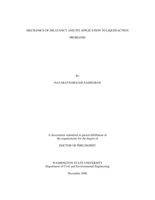 Mechanics of dilatancy and its application to liquefaction problems