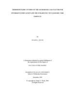 Thermodynamic studies of the Escherichia coli factor for inversion stimulation and the eukaryotic nucleosome core particle