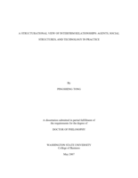 A structurational view of interfirm relationships: agents, social structures, and technology in practice