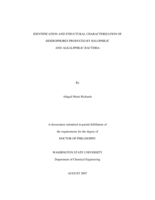 Identification and structural characterization of siderophores produced by halophilic and alkaliphilic bacteria