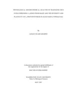 Physiological and biochemical analysis of transgenic rice over-expressing C4 genes from maize and the diversity and plasticity of C4 photosynthesis in Eleocharis (Cyperaceae)