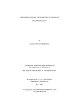 Performing selves: the semiotics of selfhood in Samoan dance