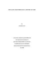 Revealing the hydrological history of Mars