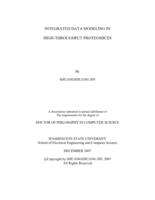 Integrated data modeling in high-throughput proteomices