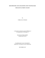 High pressure and ultrasonification technologies for manufacturing yogurt