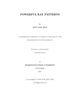 Powerful ray patterns
