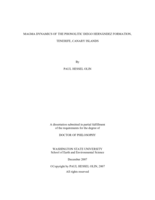 Magma dynamics of the phonolitic Diego Hernandez Formation, Tenerife, Canary Islands
