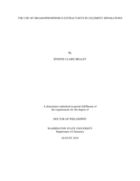 The use of organophosphorus extractants in f-element separations