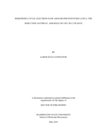 Redefining cyclic electron flow around photosystem I (CEF1): The induction, pathway, and role of CEF1 in C3 plants