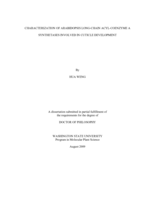 Characterization of Arabidopsis long-chain Acyl-coenzyme A synthetases involved in cuticle development
