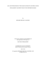 Age and petrogenesis of the Idaho batholith and implications for basement architecture in the Northern Rockies