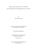 Design and synthesis of novel antisense nucleopeptides and their biophysical evaluation
