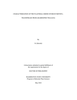 Characterization of the plastidial serine hydroxymethyl-transferase from Arabidopsis thaliana