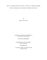 Sino-U.S. Transnational Education--"Buying" an American Higher Education Program: A Participant Observation Study