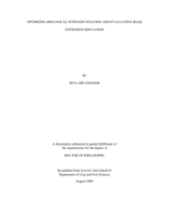 Optimizing biological nitrogen fixation and evaluating Iraqi extension education