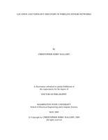 Location and topology discovery in wireless sensor networks