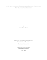 An impulsive dissertation: Experimental and behavioral validity for a new measure of trait impulsivity