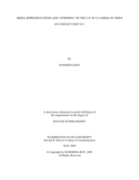 Media representations and "othering" of the U.N. in U.S. media in times of conflict post 9/11