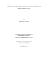 The effect of neuroticism on reactivity and recovery during a paired cooperative task