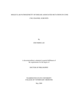 Molecular pathogenicity of disease-associated mutations in cone CNG channel subunits