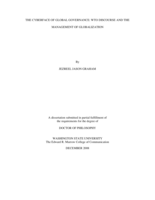 The cyberface of global governance: WTO discourse and the management of globalization