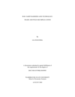 Non-tariff barriers and technology: Trade and welfare implications