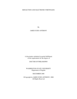 Reflection and electronic portfolios