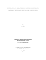 Identification and characterization of physically interacting partners of retinoic acid receptor alpha in sertoli cells