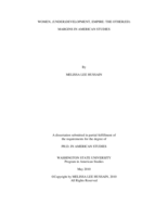 Women, (under)development, empire: The other(ed) margins in American studies