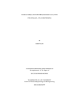 Characterization of cobalt based catalysts for ethanol steam reforming