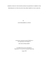 Modifications on the existing design parameters to improve the performance of infiltration treatment BMPs in cold climates