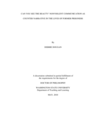 Can you see the beauty?: Nonviolent communication as counter narrative in the lives of former prisoners