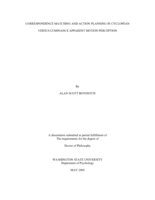 Correspondence matching and action planning in cyclopean versus luminance apparent motion perception
