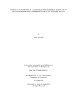 Everyday functioning in cognitively intact elderly: Base rate of IADL functioning and comparison to healthy younger adults