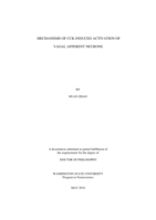 Mechanisms of CCD-induced activation of vagal afferent neurons