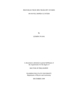 Photoelectron spectroscopy studies on novel doped clusters