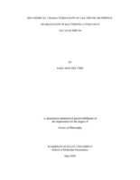 Biochemical characterization of 2,4,6-trichlorophenol degradation in bacterium Cupriavidus necator JMP134