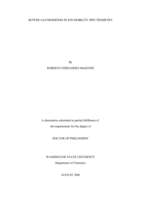 Buffer gas modifiers in ion mobility spectrometry