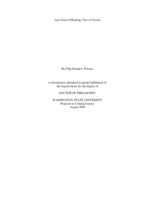 Late onset offending: fact or fiction