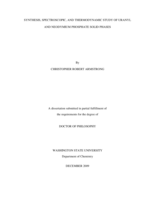 Synthesis, spectroscopic, and thermodynamic study of uranyl and neodymium phosphate solid phases