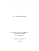Gender, media, culture and the Middle East