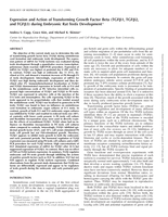 Expression and Action of Transforming Growth Factor Beta (TGFβ1, TGFβ2, and TGFβ3) during Embryonic Rat Testis Development1