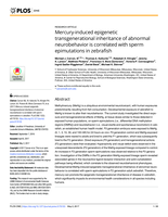 Mercury-induced epigenetic transgenerational inheritance of abnormal neurobehavior is correlated with sperm epimutations in zebrafish