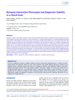 Between-Generation Phenotypic and Epigenetic Stability in a Clonal Snail